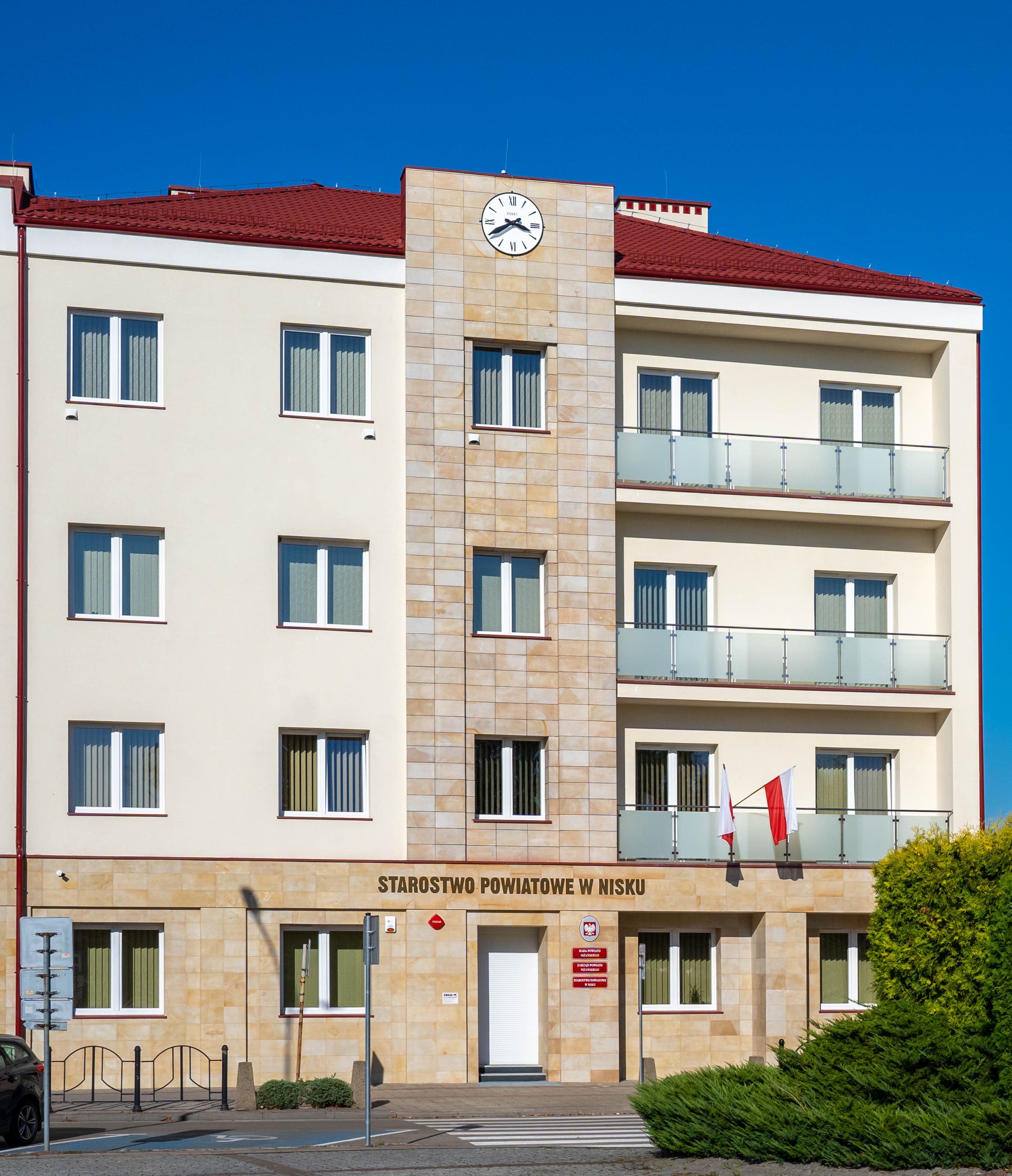 Starostwo Powiatowe w Nisku po modernizacji